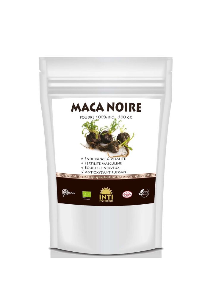 Maca noire en poudre - Inti Nutrition