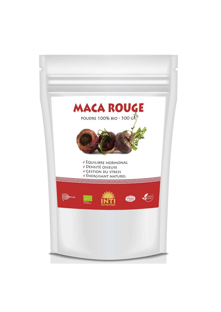 Maca rouge Bio Poudre - Inti Nutrition